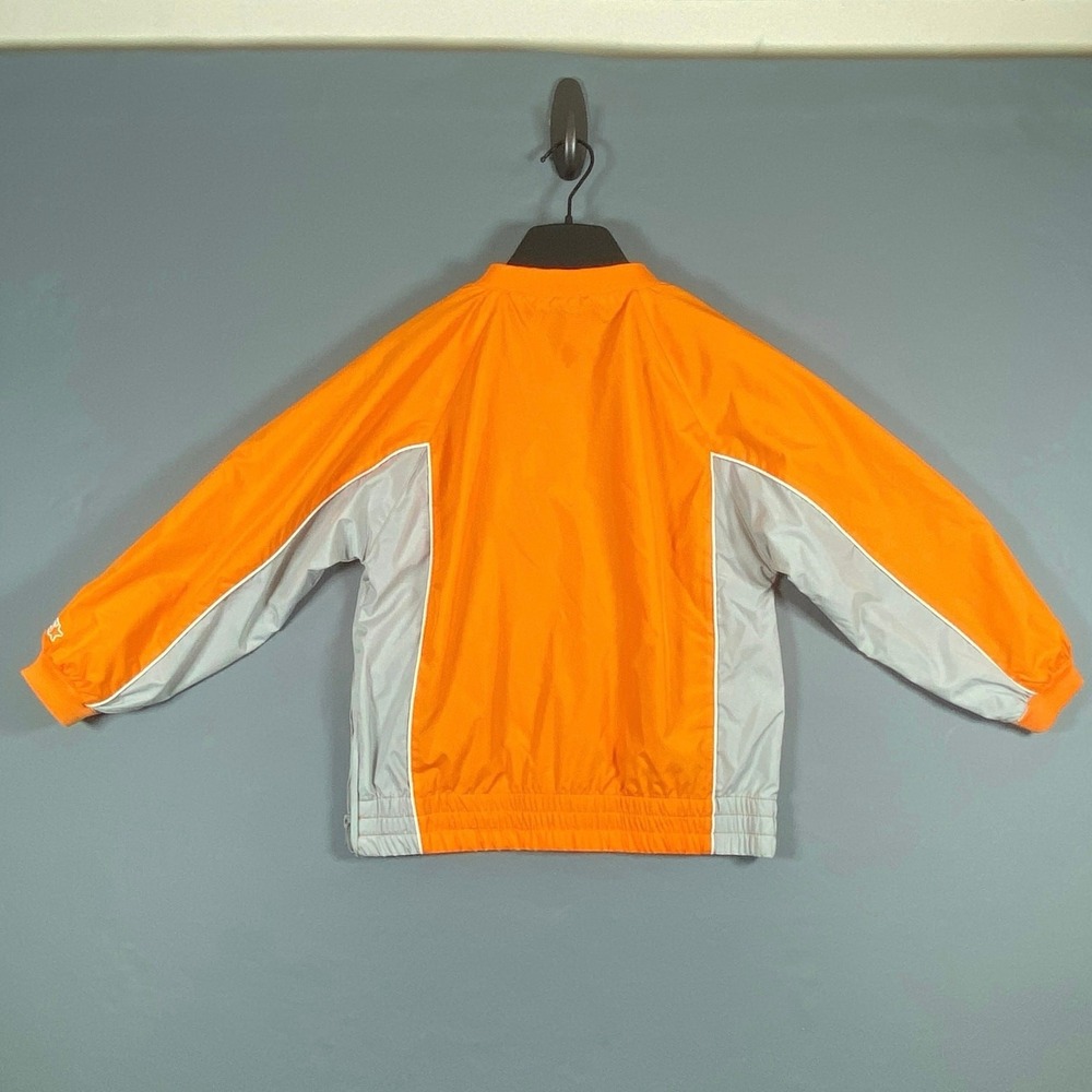 Starter Tennessee Volunteers Pullover Jacket Youth Size 6/7 Orange Windbreaker - Picture 8 of 11